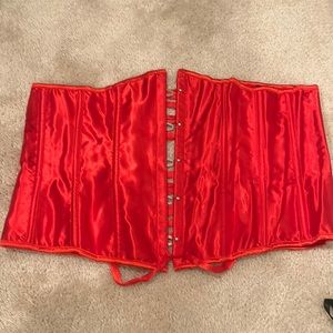 Red corset